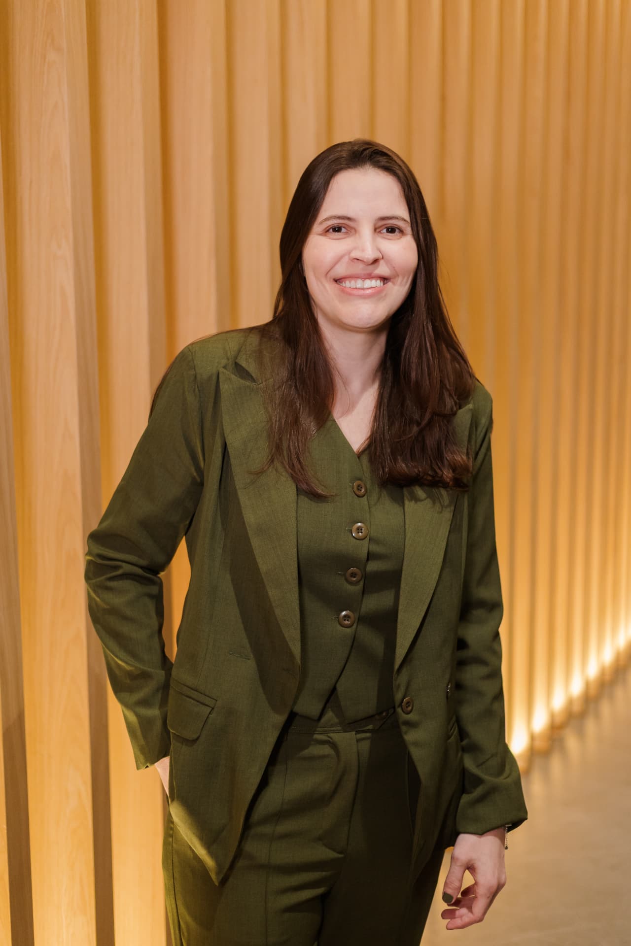 Retrato de Caroline Moliterno